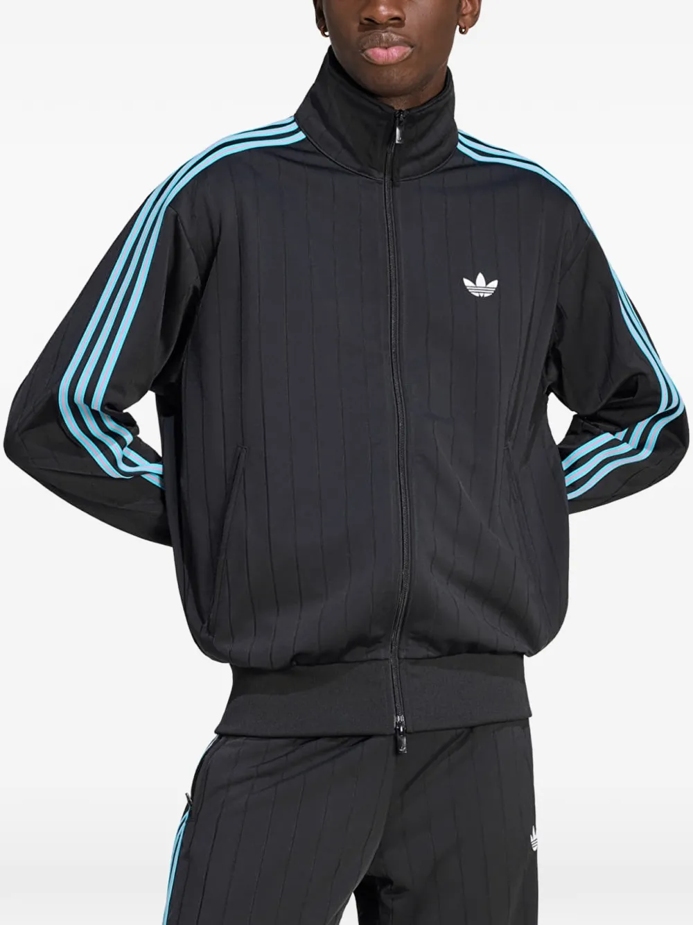 adidas Firebird drop-needle track top Zwart
