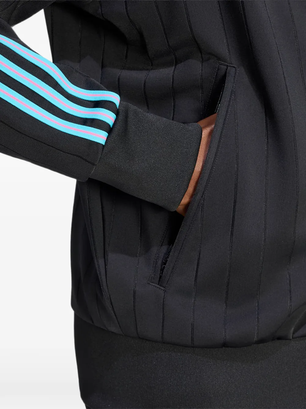 adidas Firebird drop-needle track top Zwart