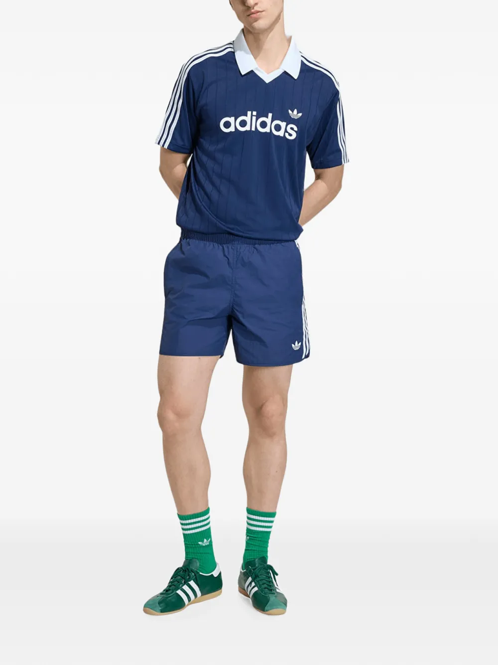 adidas drop-needle jersey Blauw