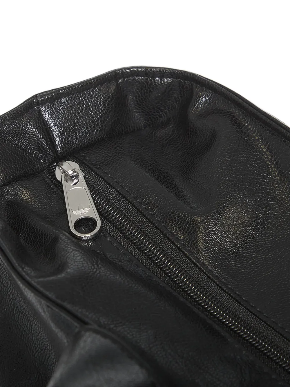 adidas Shopper metallic PU bag Zwart