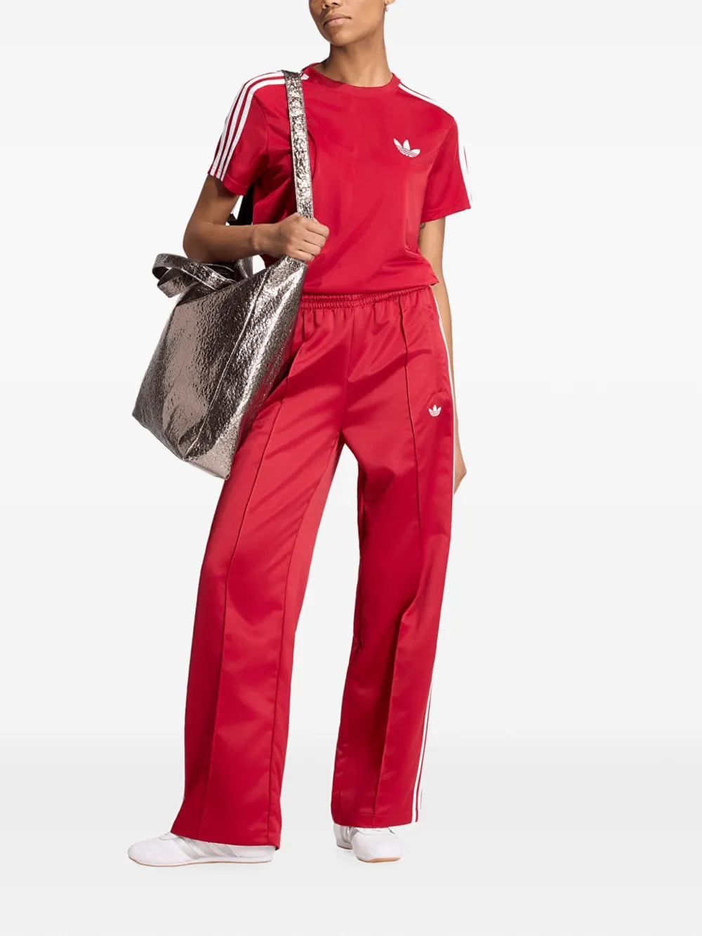 adidas Sst loose track pants Rood