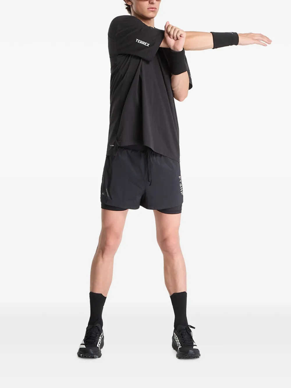 adidas Terrex Stargazer 2-in-1 shorts Zwart