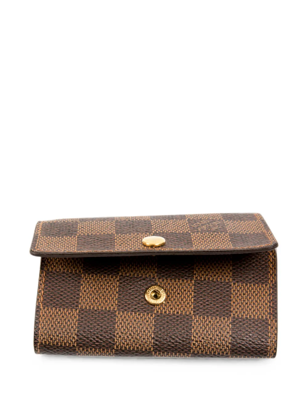 Louis Vuitton Pre-Owned 2000s Damier Ebène six-hook key-case - Marrone