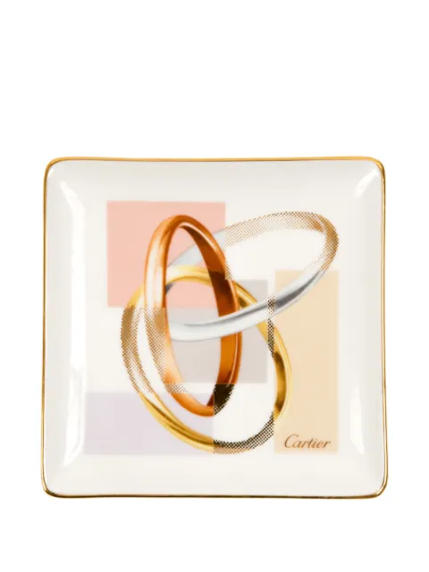 Cartier organizador Trinity Ring de porcelana 2010