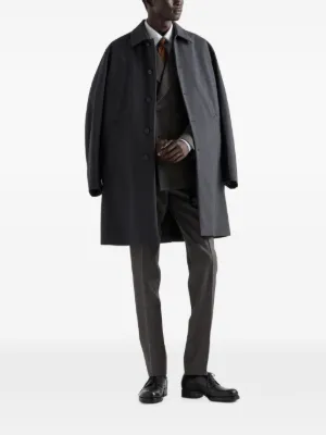 PRADA ウールコート フード付 sizeS Men'sメンズ Prada（プラダ）メンズ シングルコート - FARFETCH