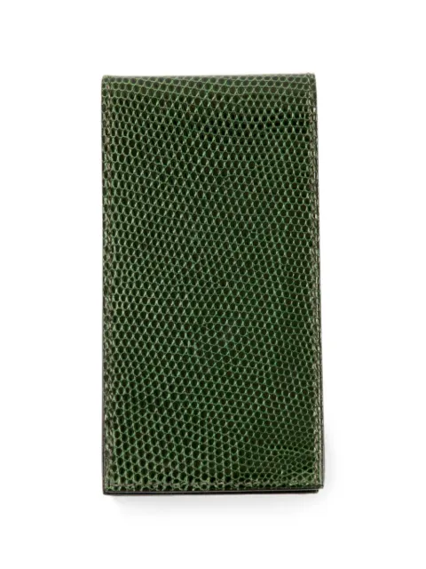 Hermès Pre-Owned 2000s lizard-effect leather note case