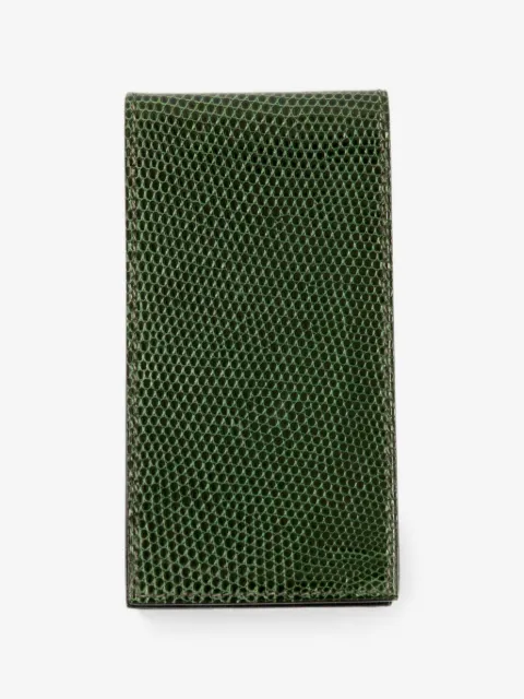Hermès Pre-Owned 2000s lizard-effect leather note case