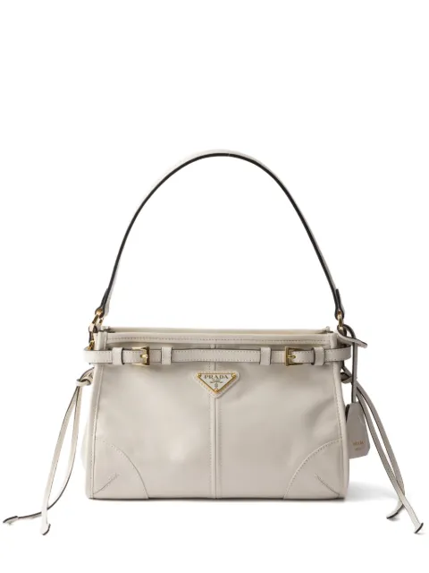Prada Bolsa de mão Bonnie pequena de couro