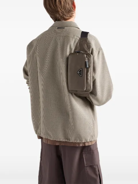 Prada Re-Nylon and Saffiano-leather belt bag