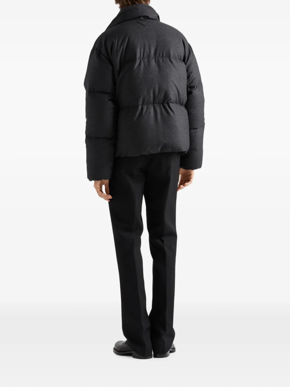 Prada Kasjmier donsjack Grijs