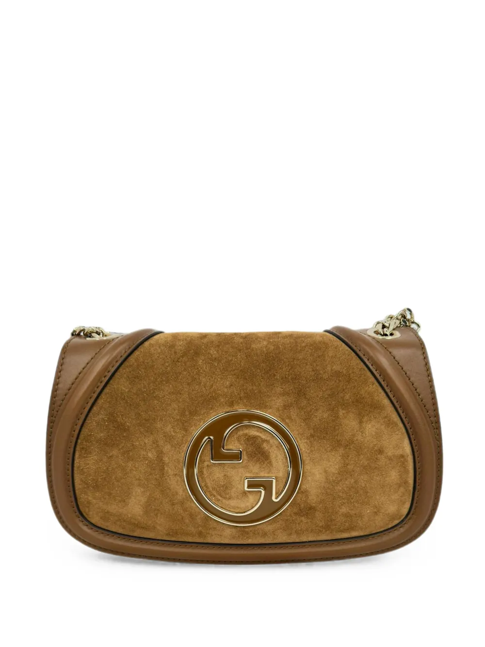 Gucci Pre-Owned Blondie Interlocking G shoulder bag - Braun