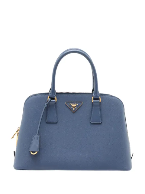 Prada Pre-Owned 2013-2026 Medium Saffiano Lux Promenade satchel
