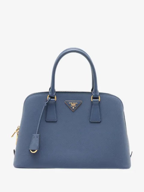 Prada Pre-Owned 2013-2026 Medium Saffiano Lux Promenade satchel
