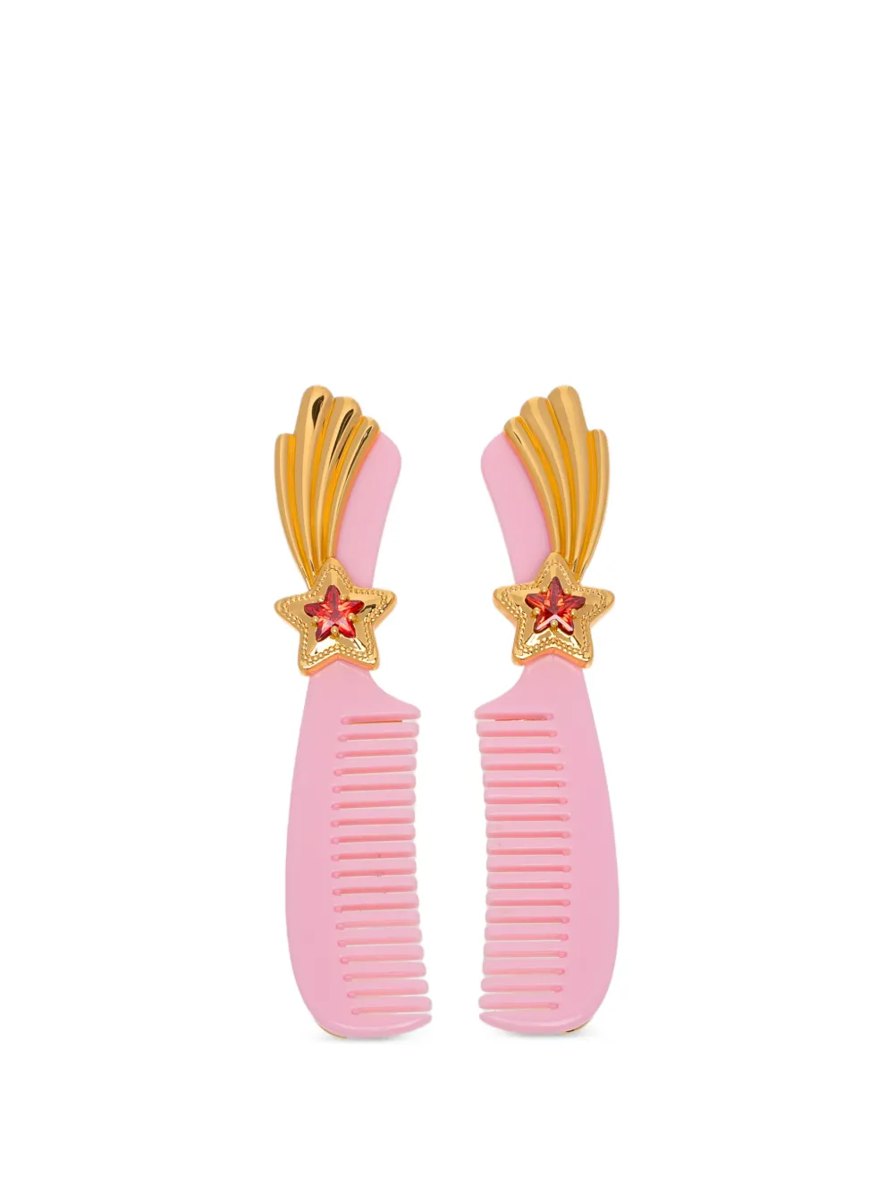 Ashley Williams comb drop earrings
