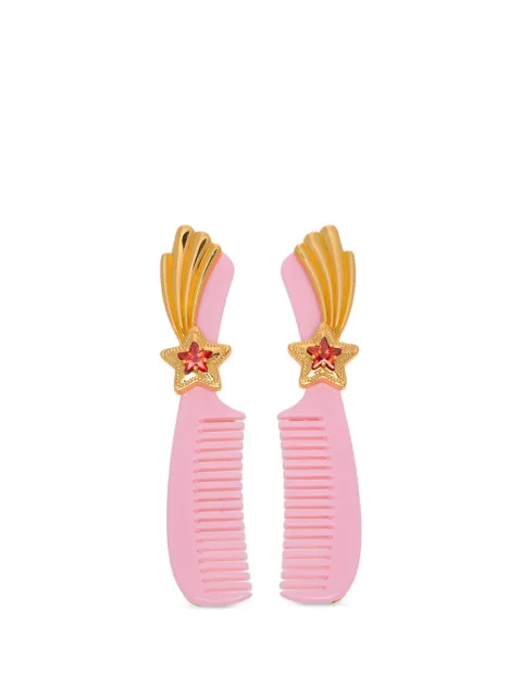 Ashley Williams comb drop earrings