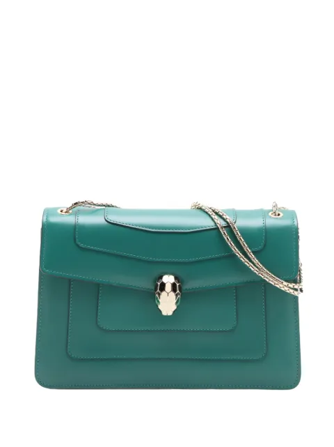 Bvlgari Pre-Owned 2010-2026 Medium Calfskin Serpenti Forever shoulder bag