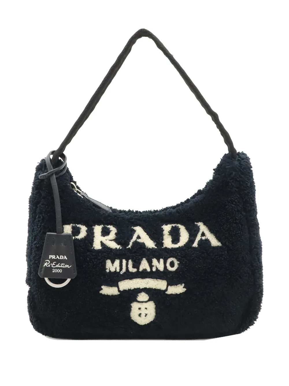 Prada Pre-Owned 2013-2026 Mini Terry Re Edition 2000 shoulder bag - Schwarz