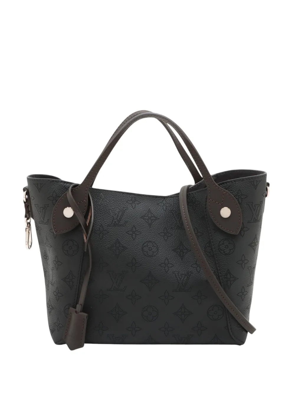 Louis Vuitton Pre-Owned 2018 Monogram Mahina Hina PM satchel - Schwarz