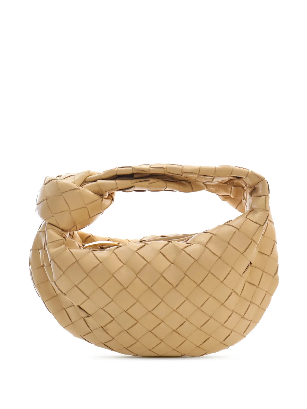 Bottega Veneta Pre-Owned 2012-2026 Mini Nappa Intrecciato Jodie hobo bag - Nude