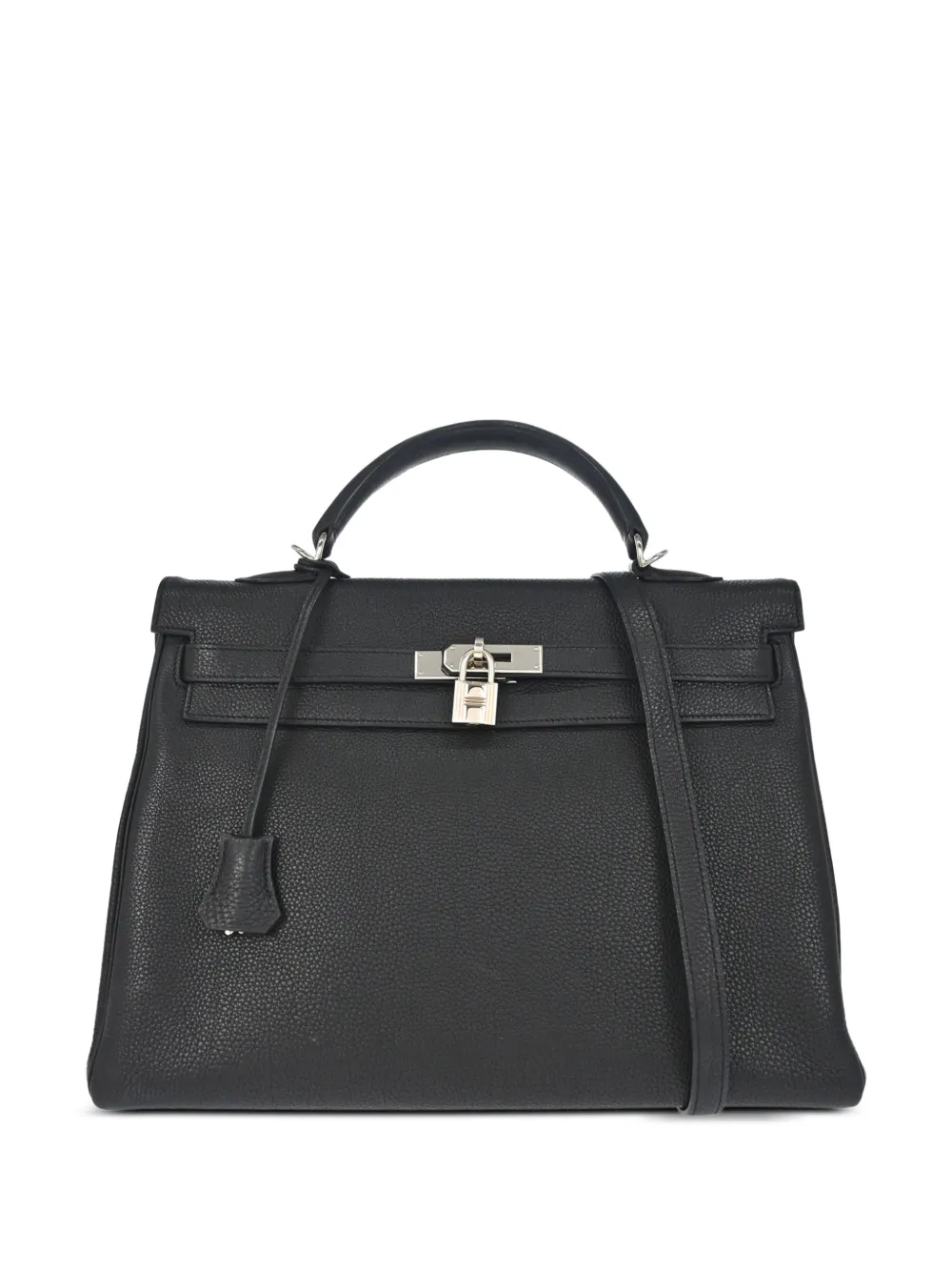 Hermès Pre-Owned 2008 Kelly 35 Retourne tote bag - Nero