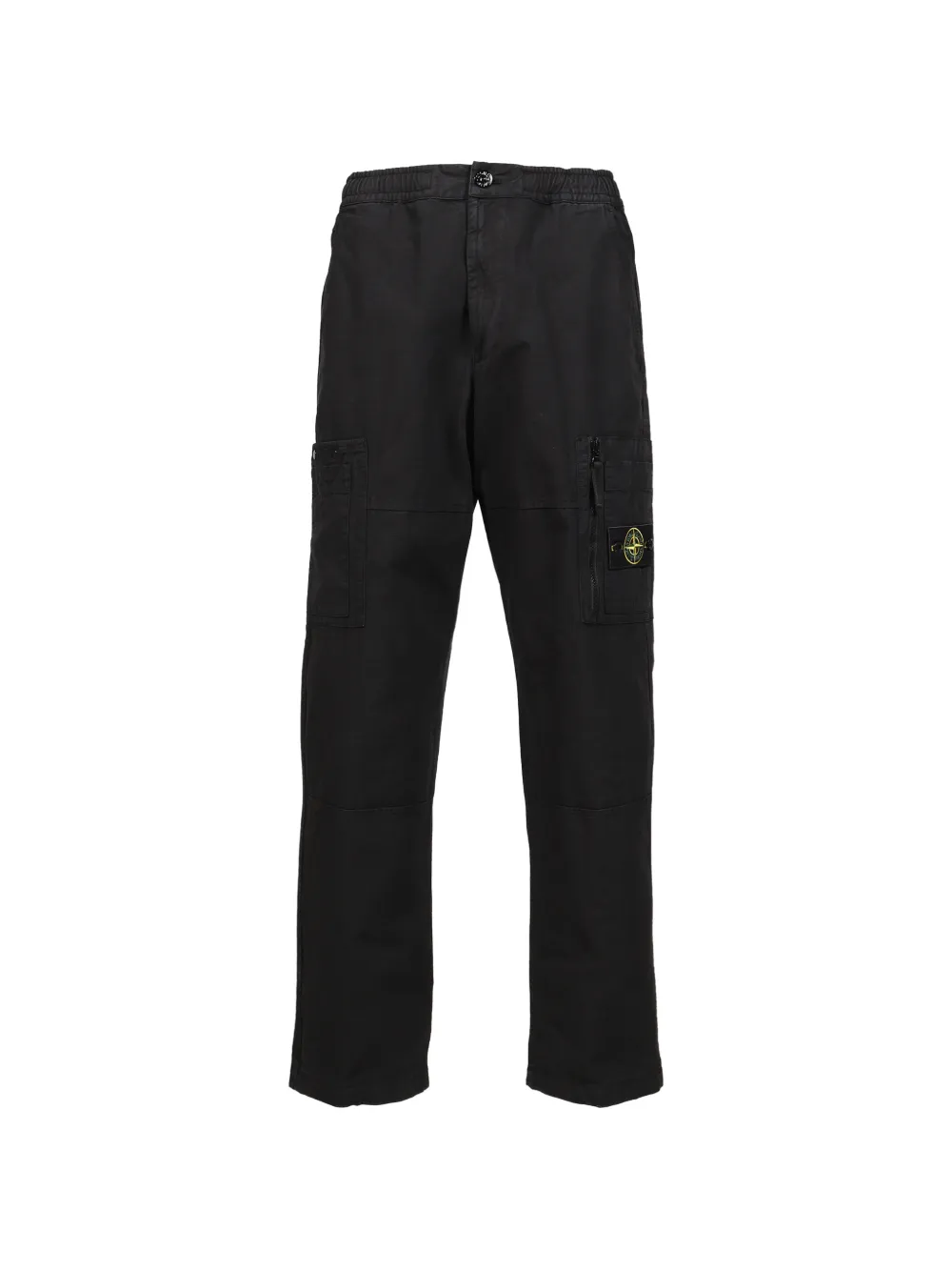 Stone Island 3100015 Cargohose aus Bio-Baumwolle - Schwarz