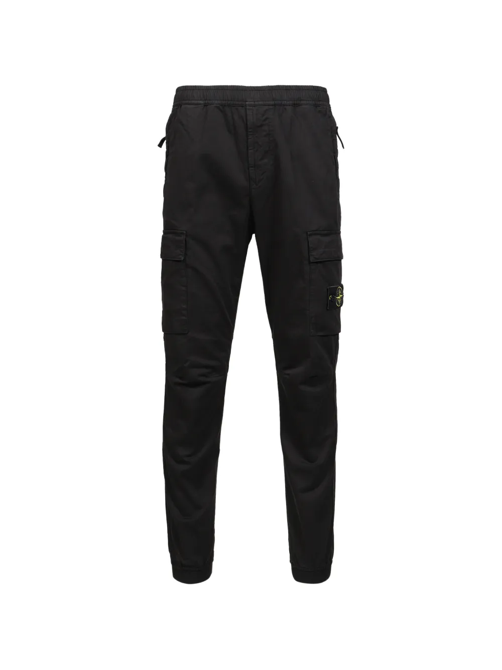 Stone Island 3100033 logo-patch cargo pants - Nero