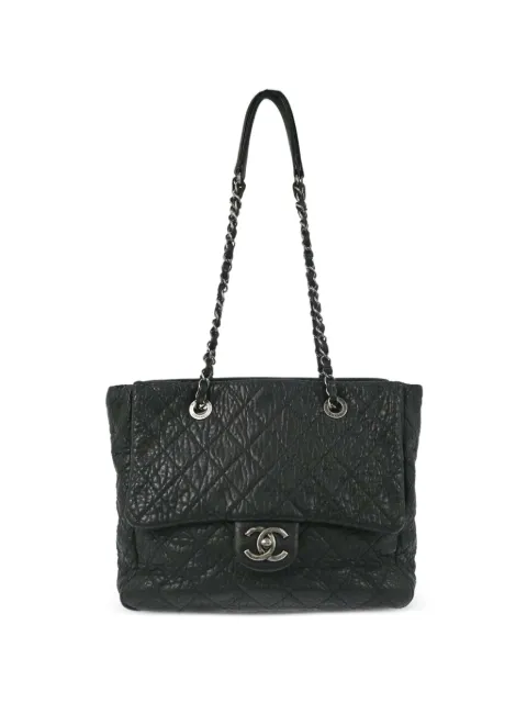 CHANEL Pre-Owned 2015-2016 quilted CC turn-lock tote bag