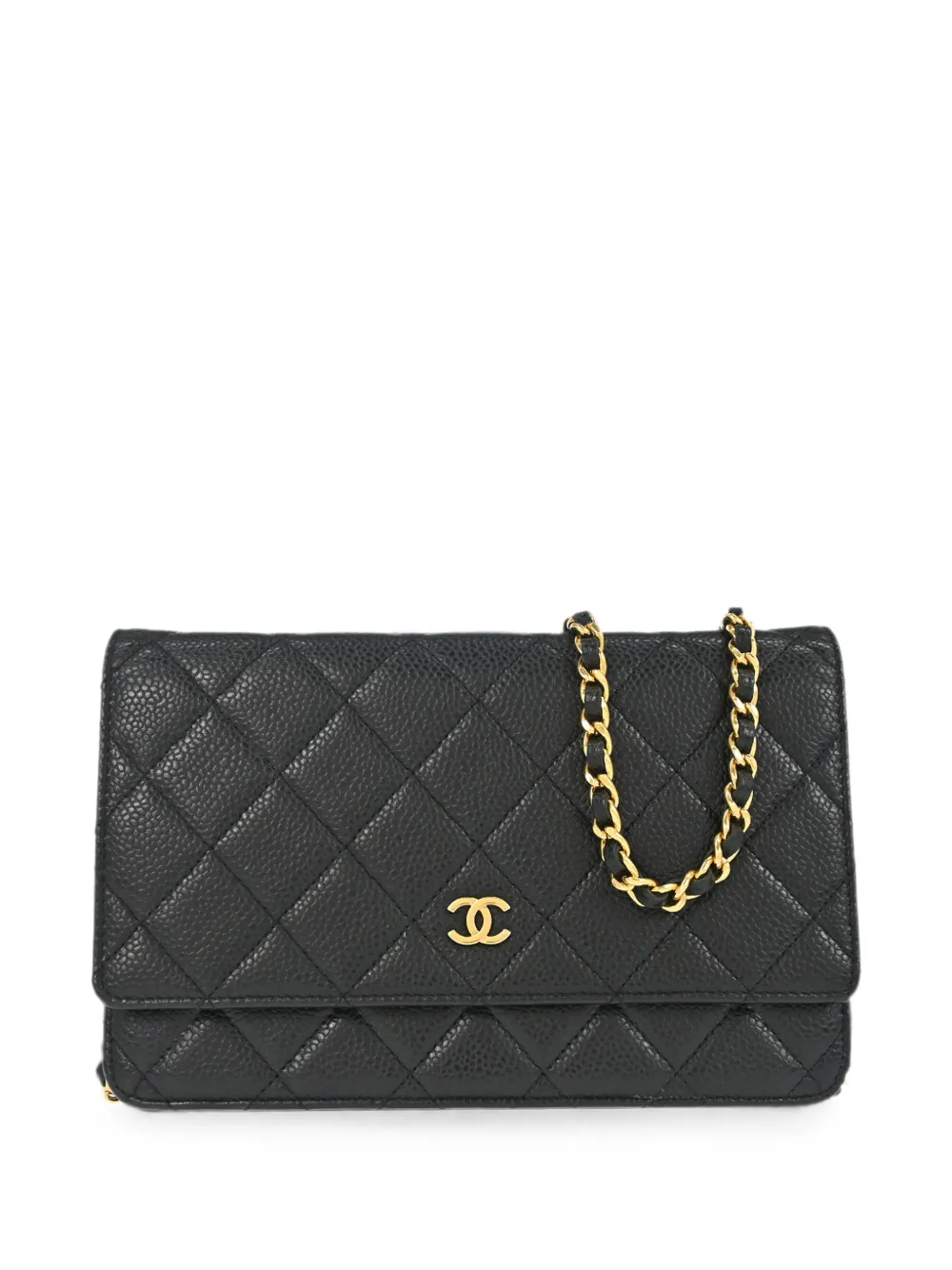 CHANEL Pre-Owned 2016 Classic wallet-on-chain shoulder bag - Schwarz