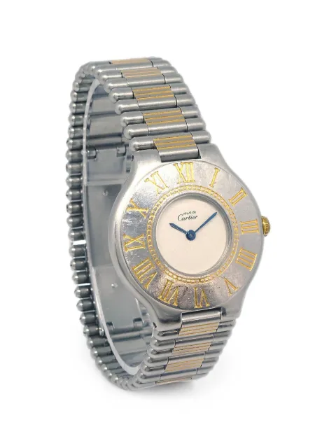 Cartier reloj Must 21 de 30 mm 1990