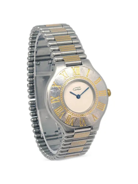Cartier reloj Must 21 de 30 mm 1990