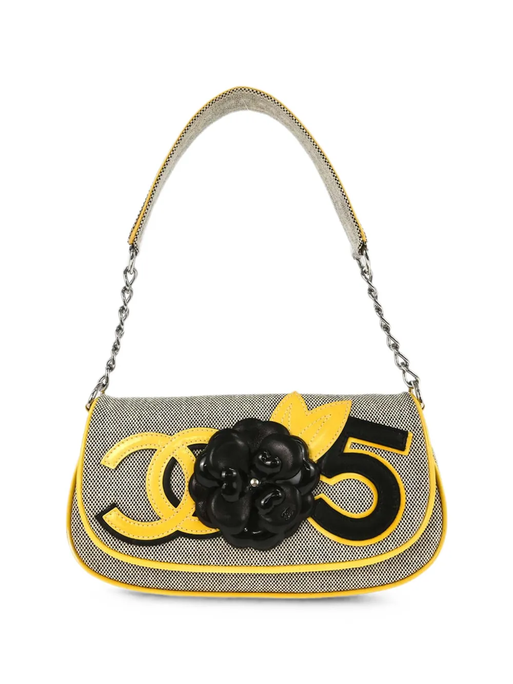 CHANEL Pre-Owned 2005-2006 Camellia No.5 handbag - Grau