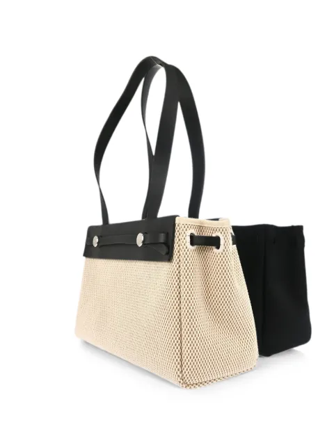 Hermès Pre-Owned 2004 PM Herbag Cabas toile officier handbag
