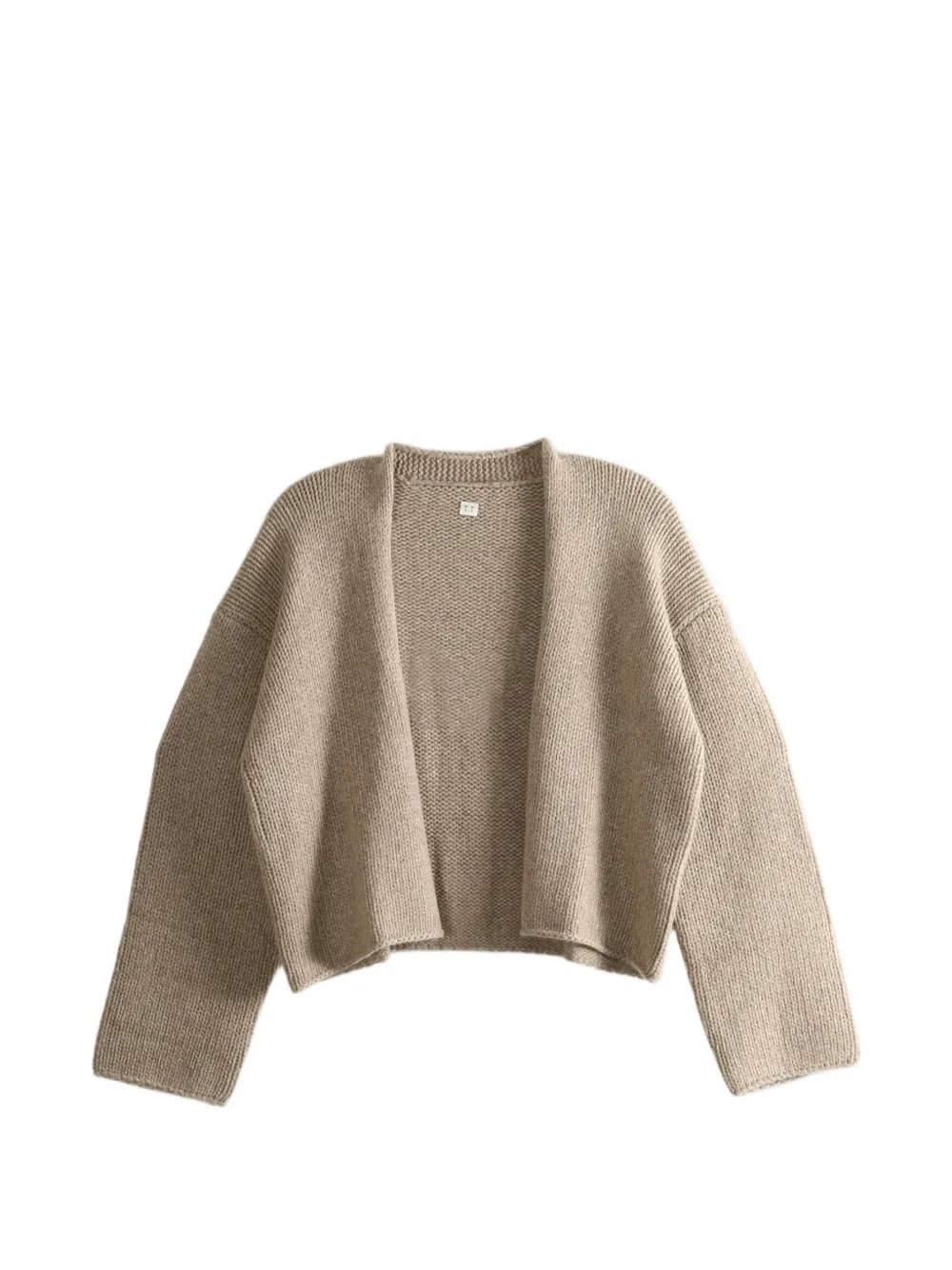 TAIGA TAKAHASHI ribbed-knit cardigan - Nude