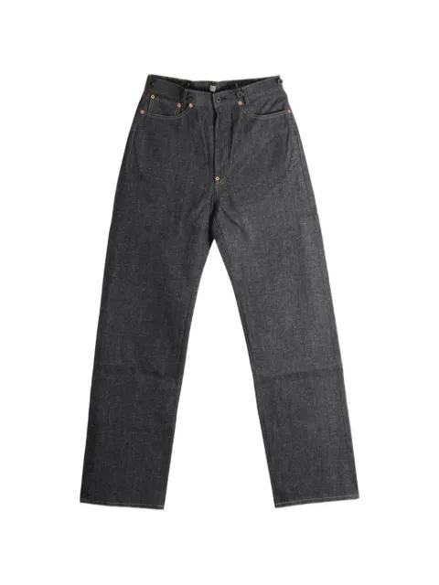 TAIGA TAKAHASHI Lot. 702 contrast-stitch straight-leg jeans
