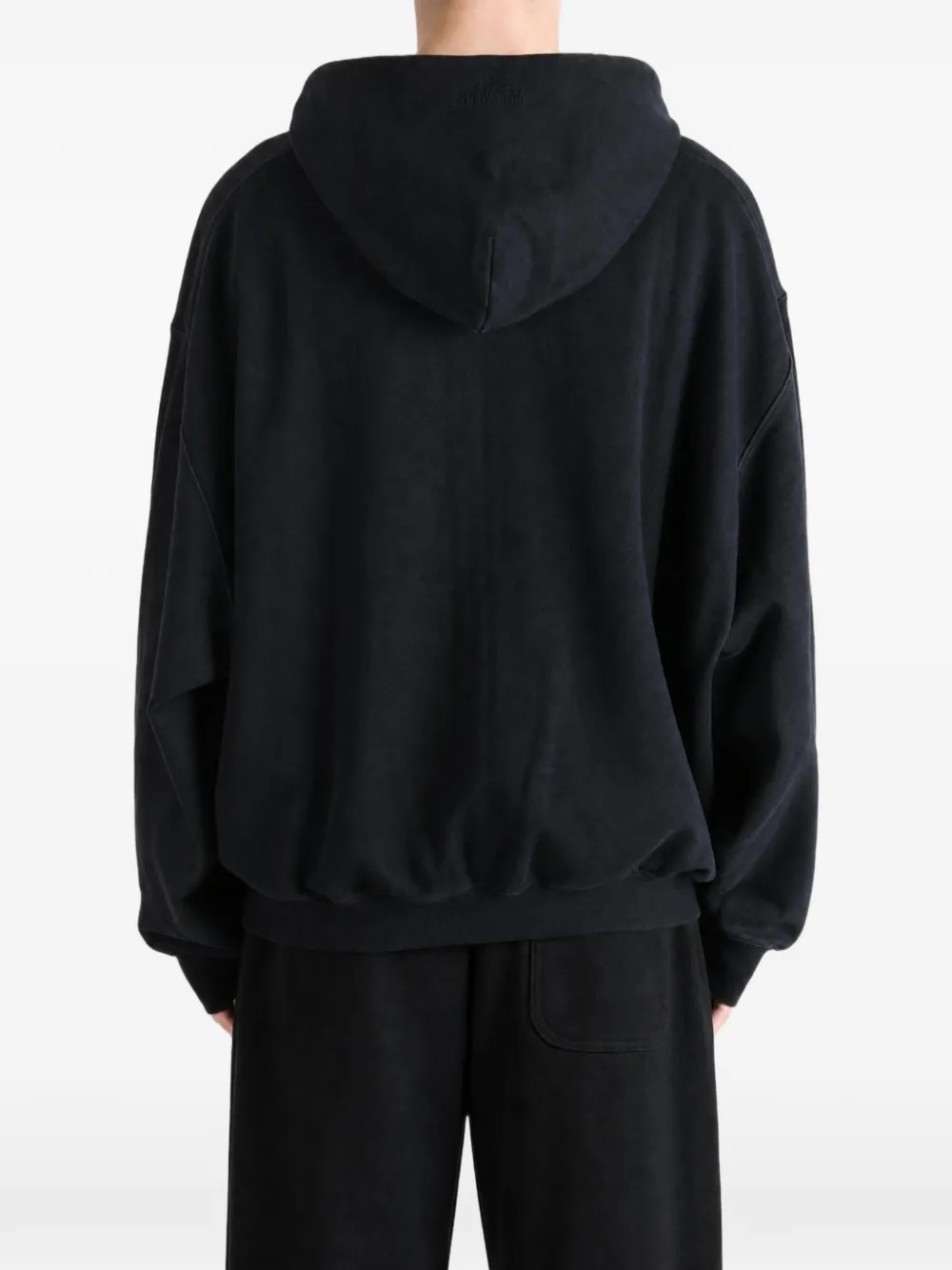 VETEMENTS x Motorhead hoodie met rits Zwart