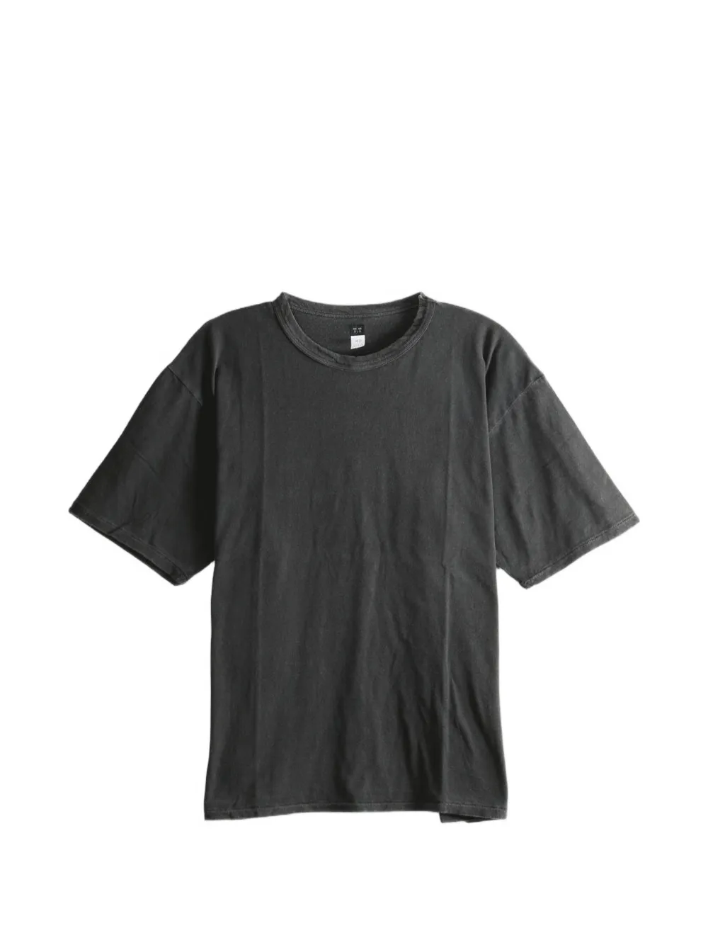 TAIGA TAKAHASHI Lot. 616 faded-effect short-sleeve T-shirt - Schwarz