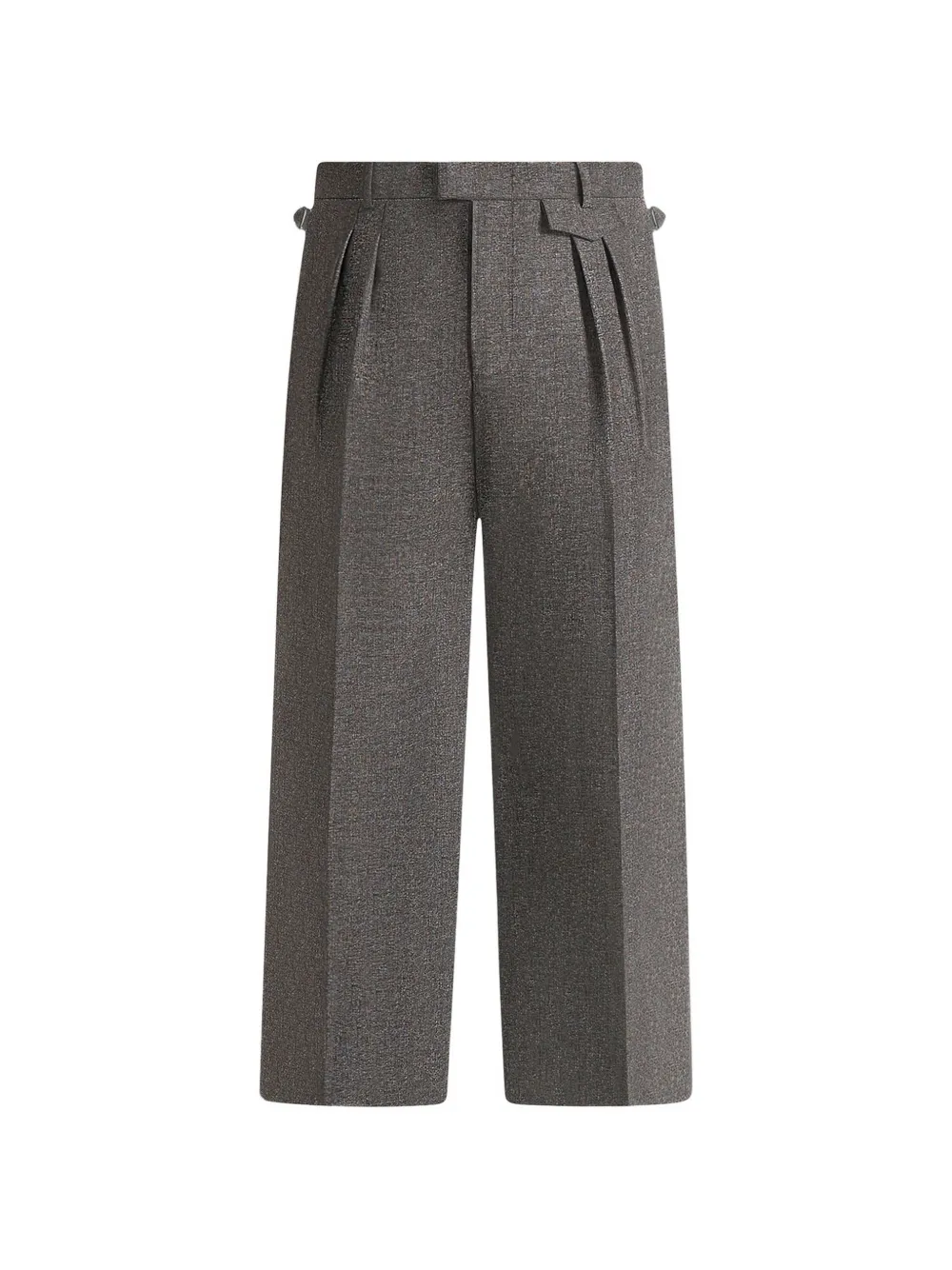 Manière De Voir Pierre in dark grey twin-pleat tailored pants - Grigio