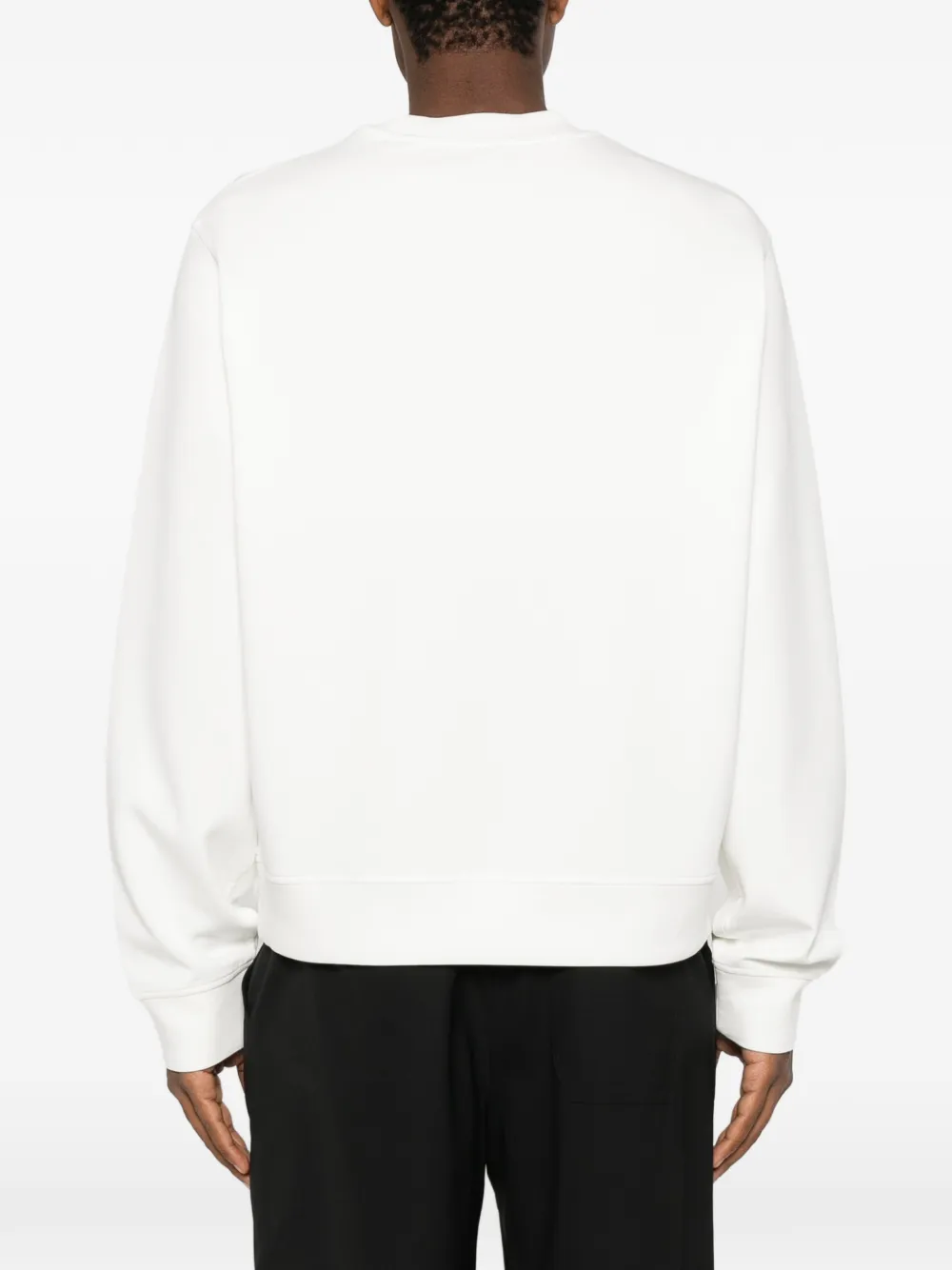 Emporio Armani Sweater met logoprint Wit