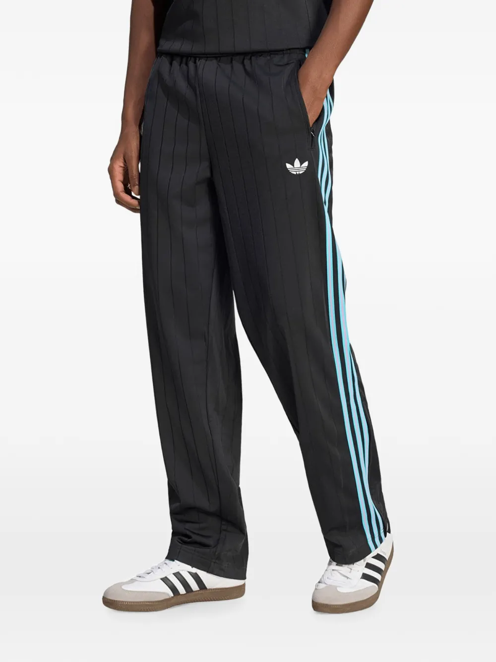adidas Firebird Drop Needle track pants Zwart