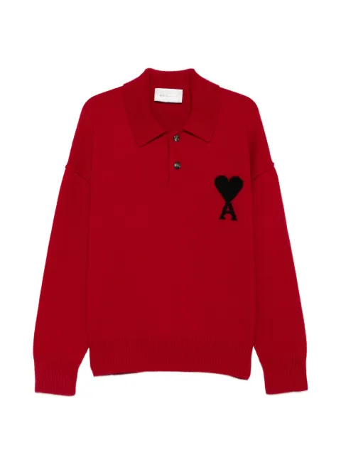 AMI Paris Ami de Coeur polo shirt