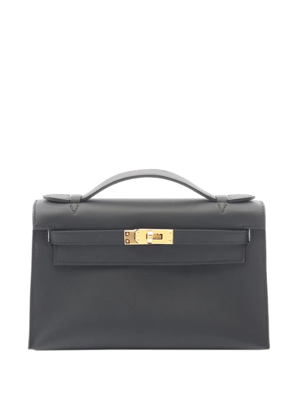 Hermès Pre-Owned 2025 Swift Kelly Pochette 22 handbag - Schwarz