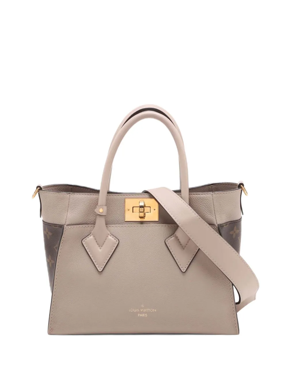Louis Vuitton Pre-Owned 2021-2026 Monogram On My Side PM satchel - Braun