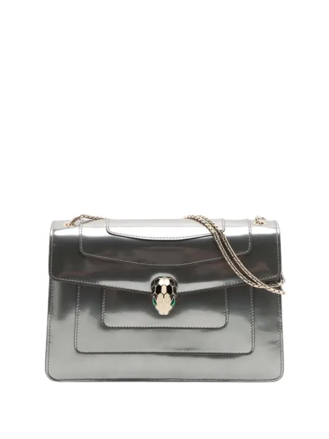 Bvlgari Pre-Owned 2015-2026 Medium Patent Serpenti Forever shoulder bag