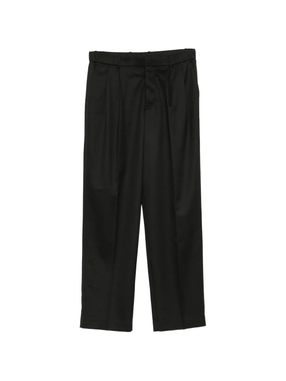 Calvin Klein 褶饰直筒裤 | 黑色 | Image 1