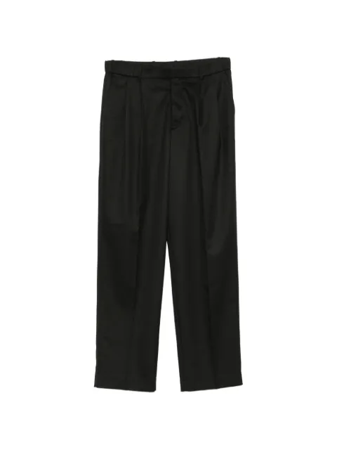 Calvin Klein pleated straight-leg trousers