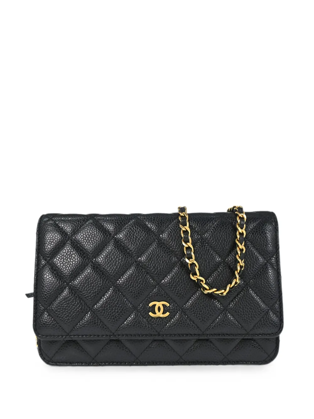CHANEL Pre-Owned 2019 Classic WOC chain shoulder bag - Schwarz