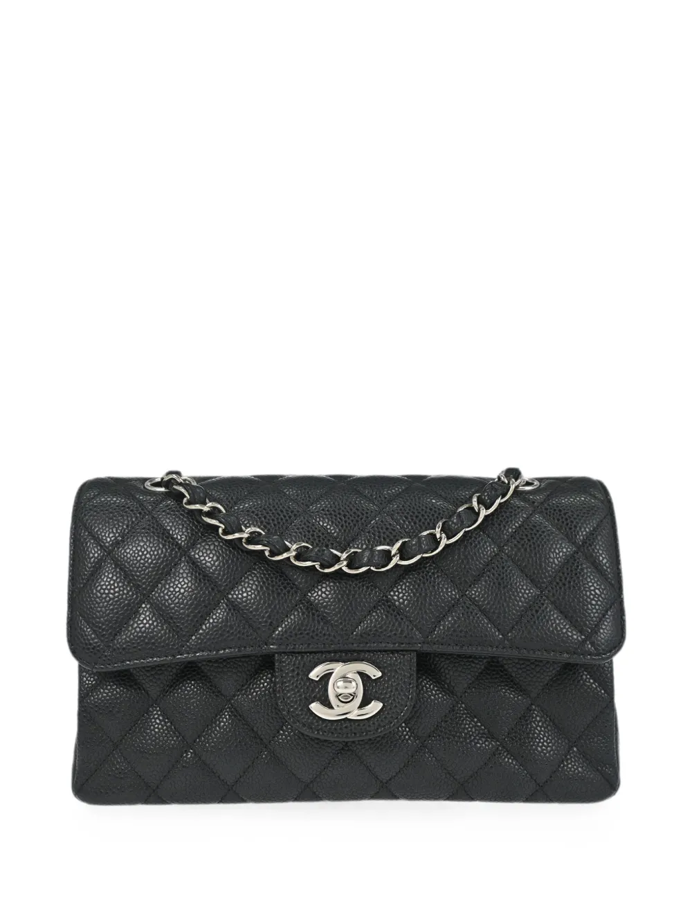 CHANEL Pre-Owned 2019 small Classic Double Flap shoulder bag - Schwarz