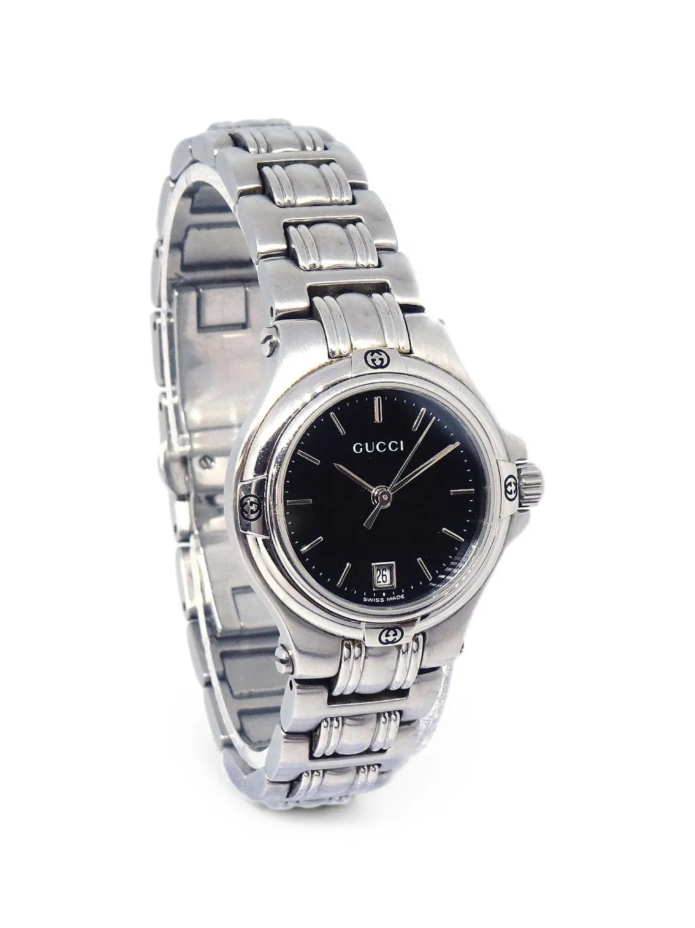 Gucci Pre-Owned 2000s 9040L 25mm watch - Schwarz