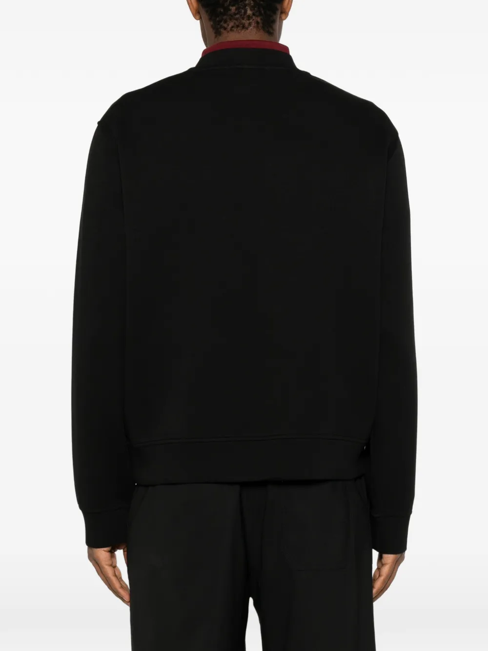 Emporio Armani Sweater met logoprint Zwart