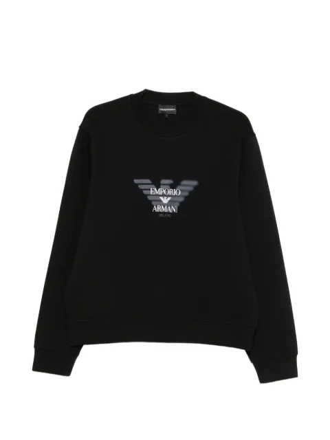 Emporio Armani sudadera con logo estampado